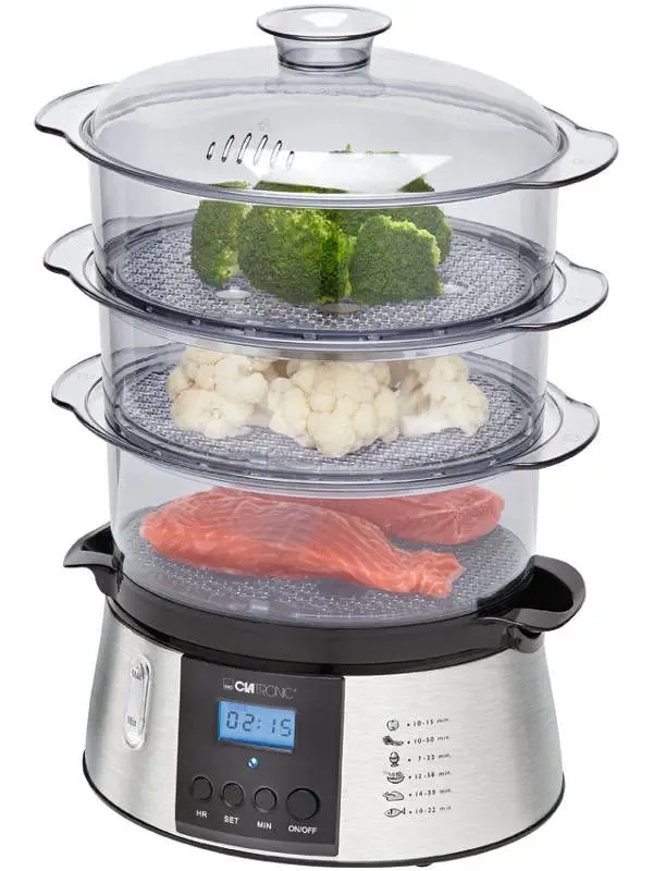 Parowar Clatronic Dg 3547 inox 9 litrów