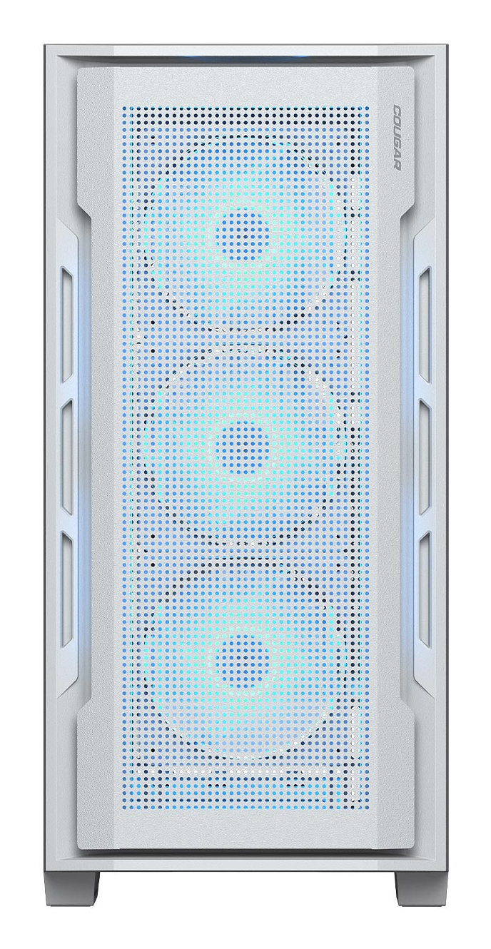 COUGAR Obudowa Uniface RGB, Midi Tower, Biała — 21