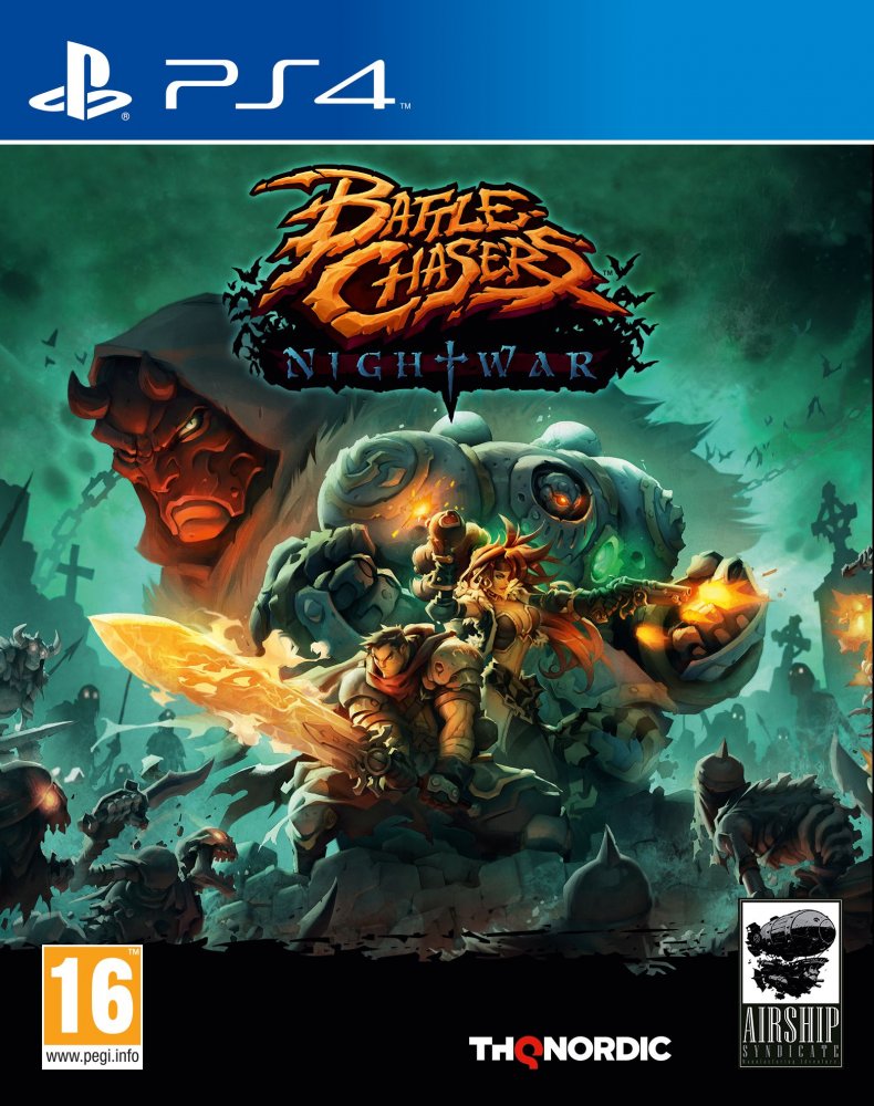 Battle Chasers: Nightwar PlayStation 4 (PS4) pudełkowa