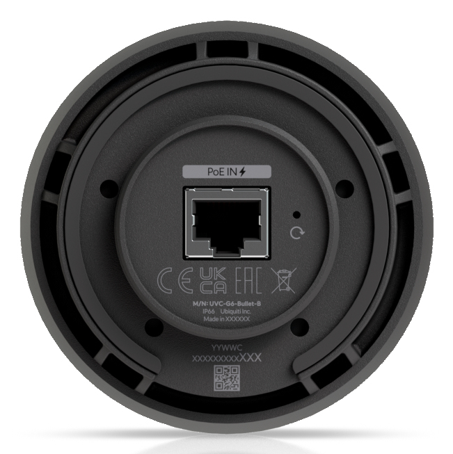 UBIQUITI UniFi G6 Bullet, 4K PoE Camera — 11