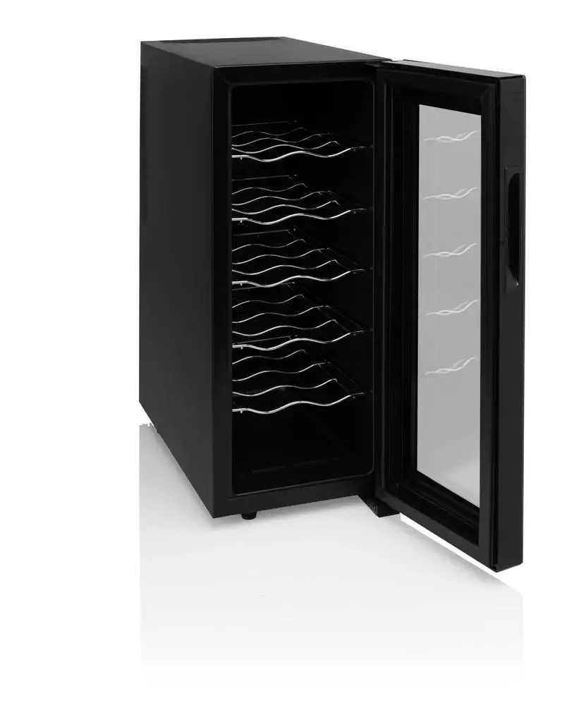 CHŁODZIARKA DO WIN WINA NAPOJÓW WINIARKA NA 12 BUTELEK LODÓWKA 33L LED