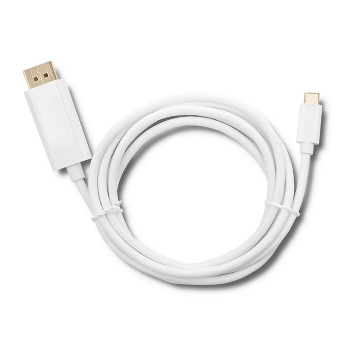 Kabel DisplayPort Qoltec 50413 2 m biały
