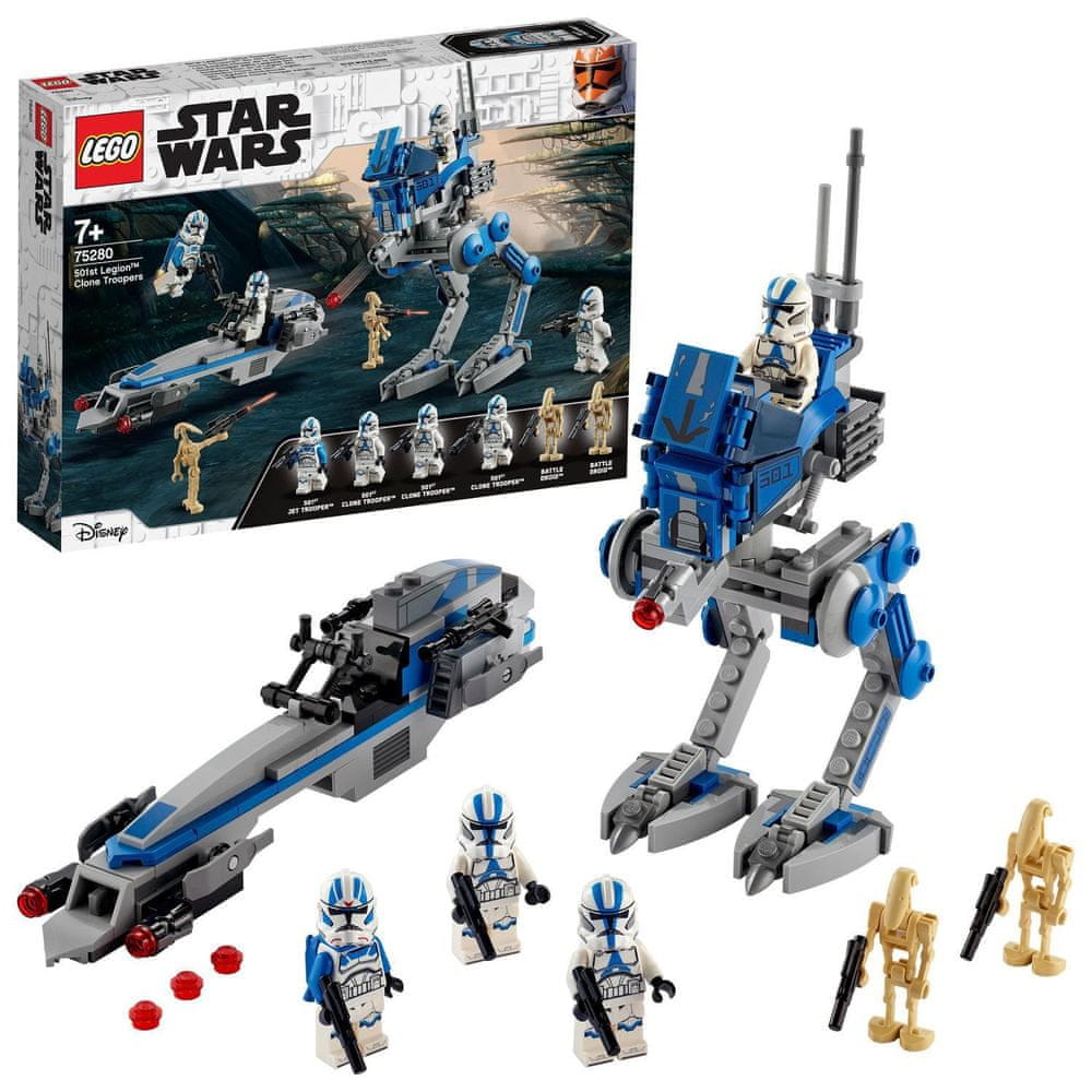 Lego Star Wars 75280 Żołnierze-Klony z 501. Legionu