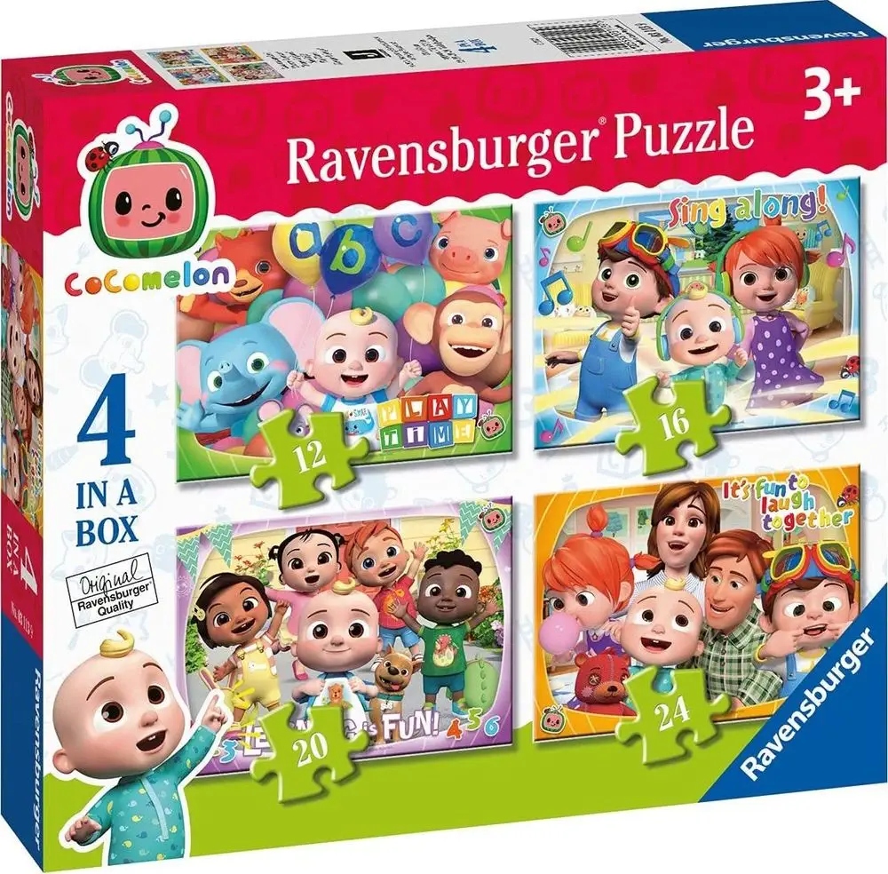

Puzzle 4w1 Cocomelon 031139 Ravensburger