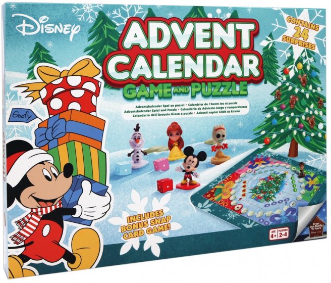 Kalendarz adwentowy Disney Gra i Puzzle