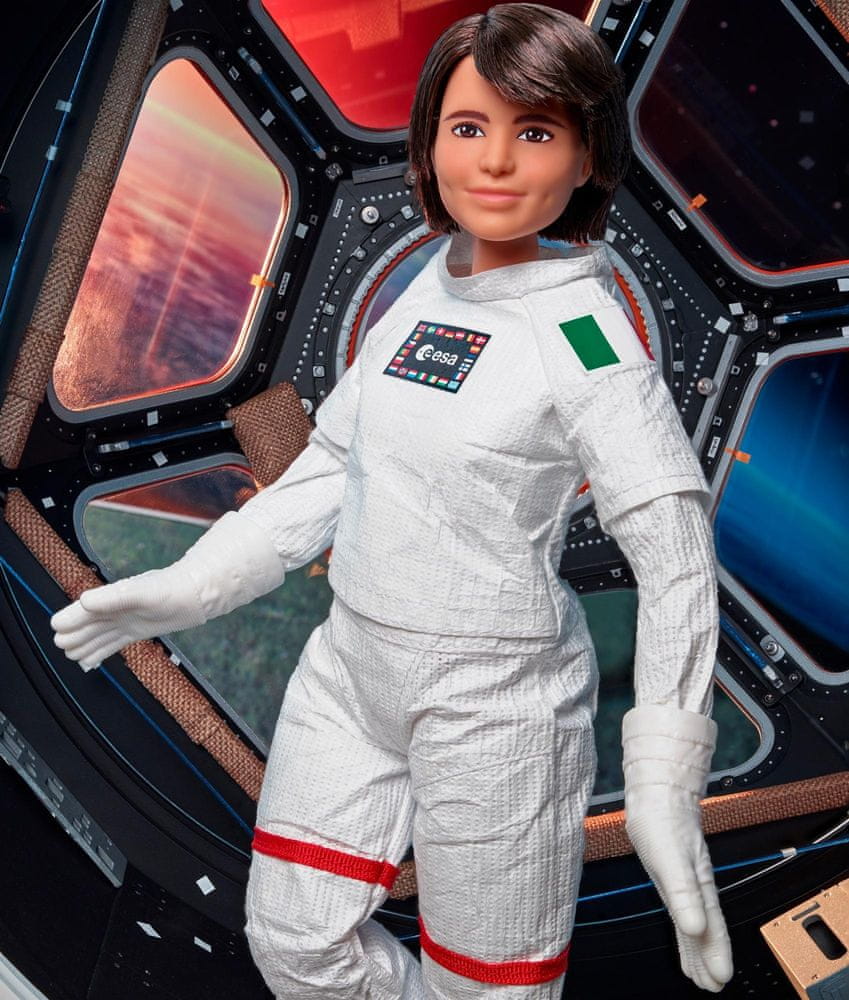 Barbie Lalka Astronauta Samantha Cristoforetti GTJ81 Bohater / Bajka Barbie