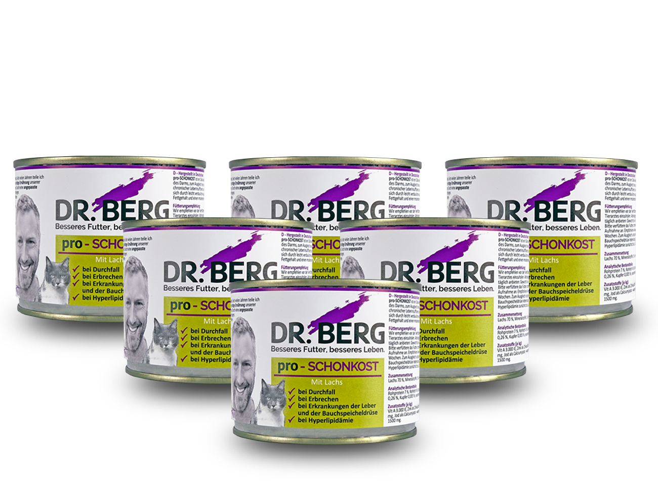 Dr. Berg trzustka, wątroba, żołądek 6 x 190 g