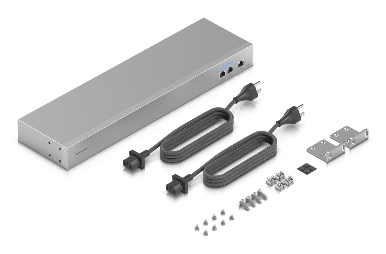 Ubiquiti WAN Switch USW-WAN-RJ45-EU 10 GbE linking two Shadow Mode High Availability UniFi Gateways to a single ISP — 10