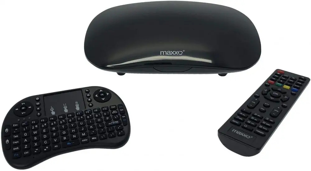Maxxo Android Box DVB-T2/C, 4K, 2GB Ram, 16GB, Wi-Fi, Air Mouse
