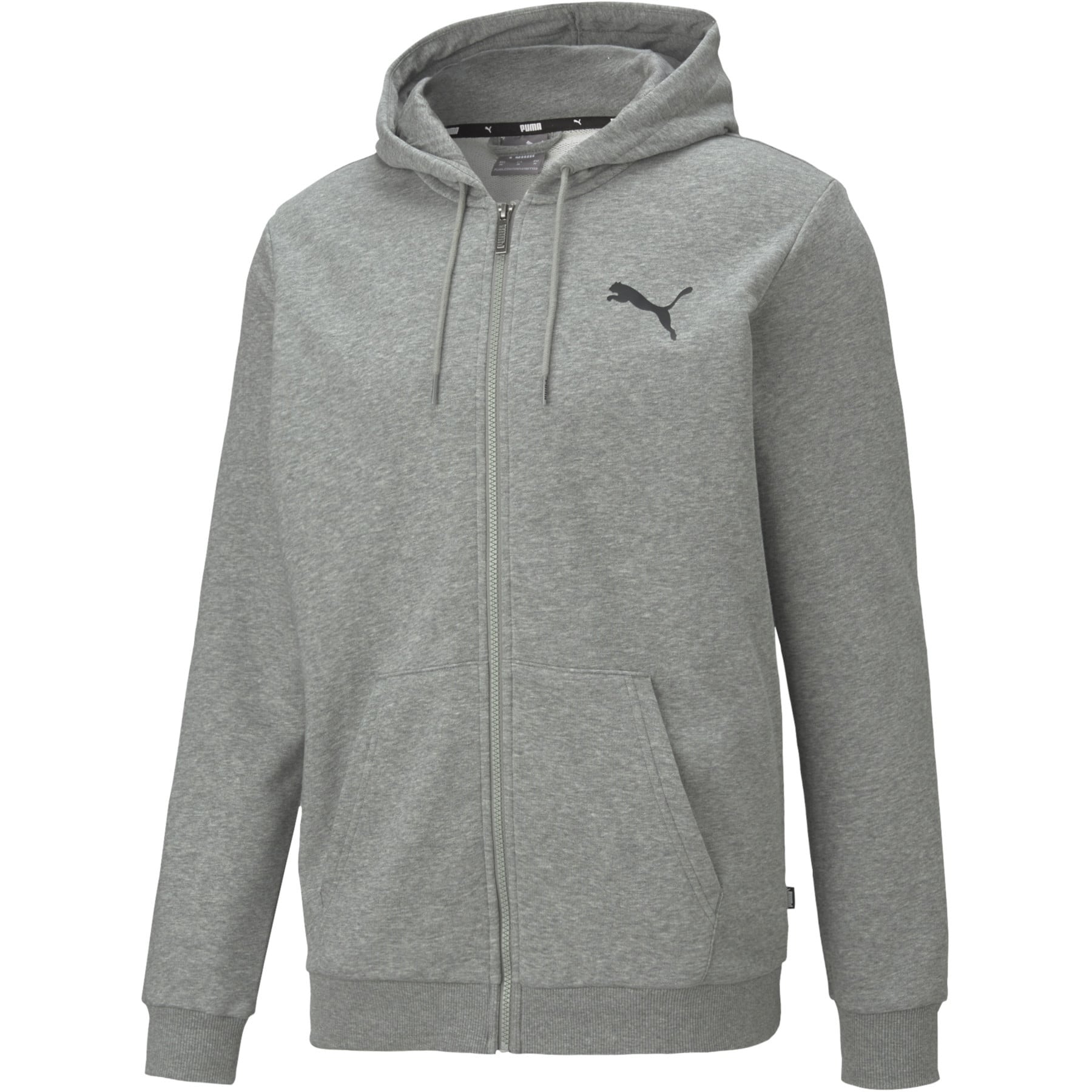 Puma Mikina M Ess Small Logo Fz Hoodie Tr Grey