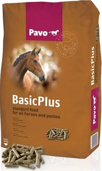 Pasza Pavo BasicPlus Kompletny granulat dla wszystkich koni 20kg
