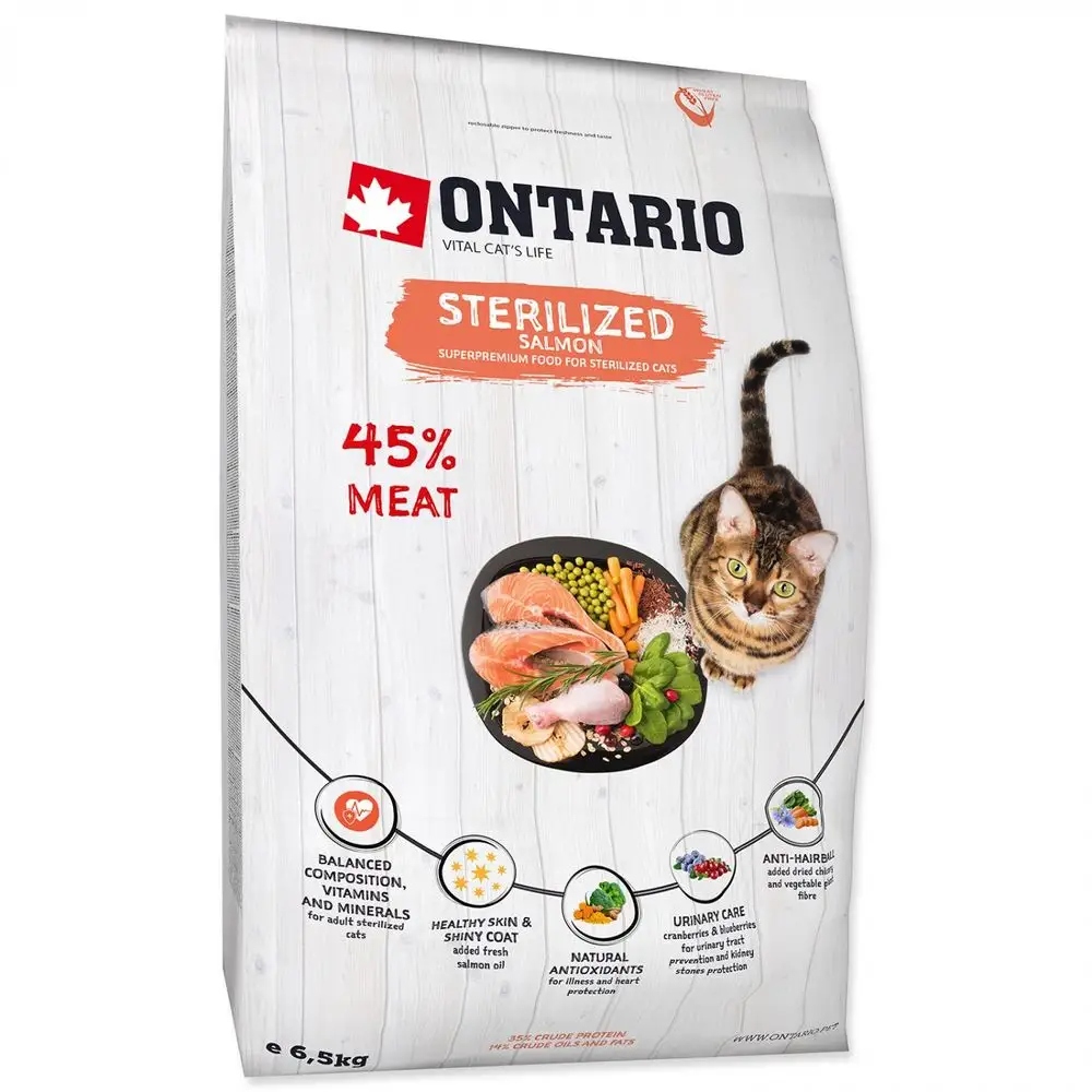 Levně Krmivo krmivo pro lososa Ontario 6,5 kg