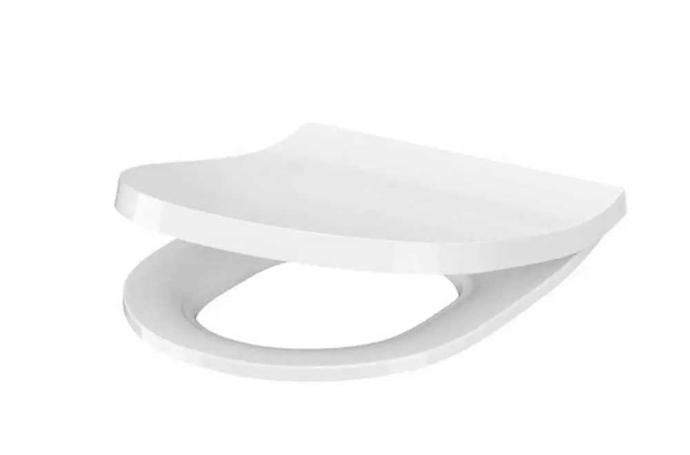 Wc Sedátko S Pozvolným Sklápěním Cersanit Inverto Slim Duroplast Bílé