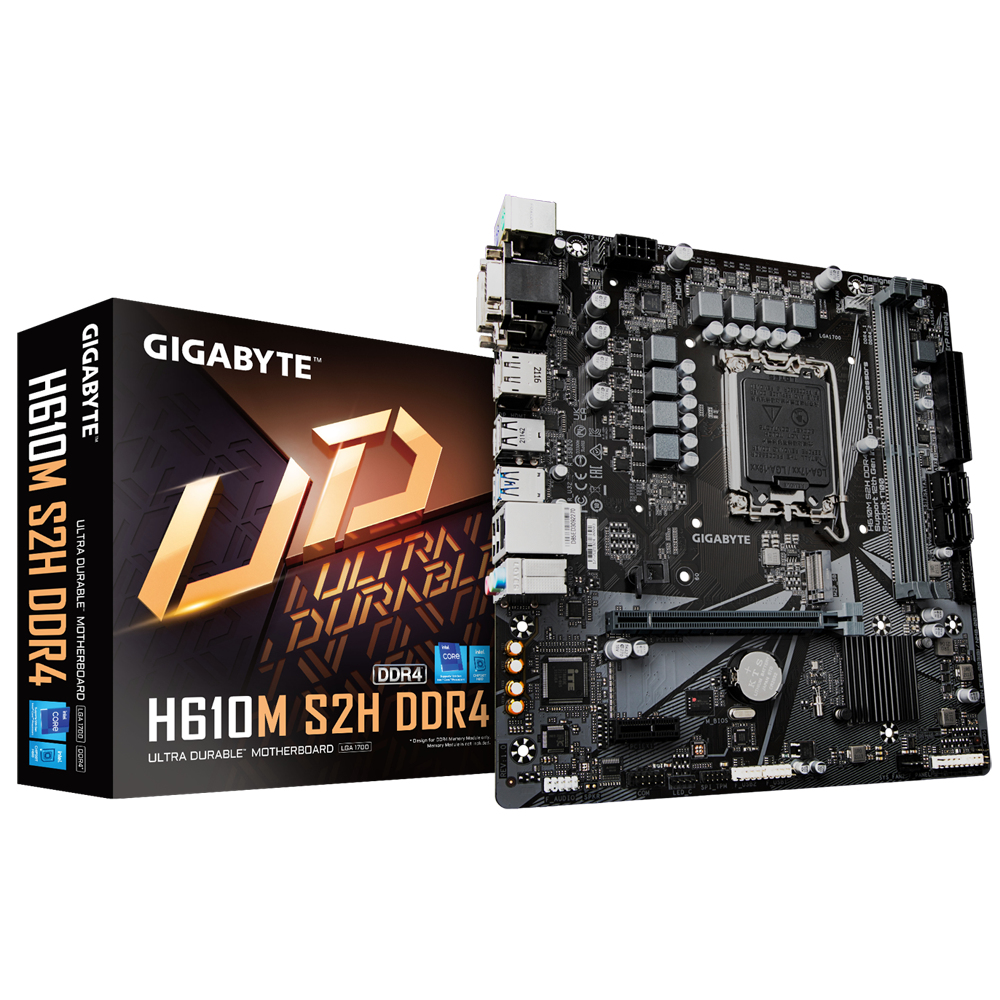 

Płyta główna Gigabyte H610M S2H DDR4 Micro Atx