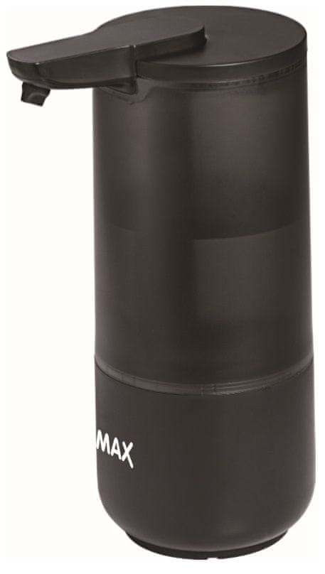 Bezdotykový dávkovač mýdla stojící Max 250 ml černý