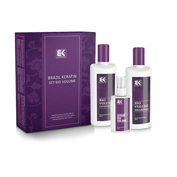 Brazil keratin Dárková sada set Bio Volume pro jemné vlasy bez objemu
