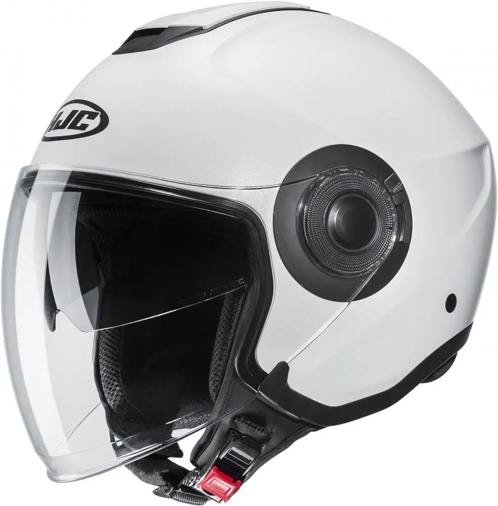KASK HJC I40 SEMI FLAT PEARL WHITE L Rozmiar L