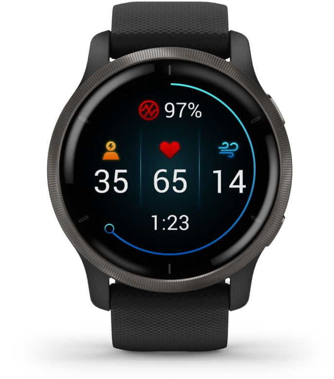 Smartwatch Garmin Venu 2 czarny Marka Garmin