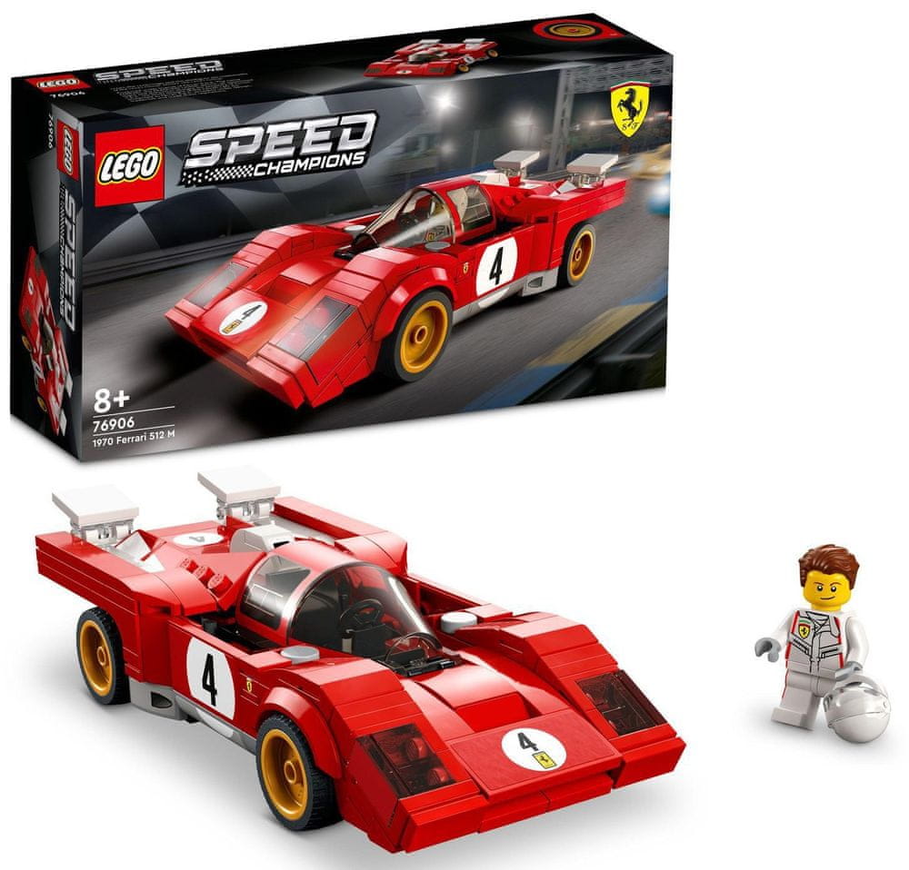 Lego Speed Champions 76906 1970 Ferrari 512 M