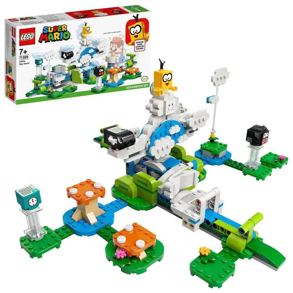 stavebnice Lego Mario 71389 Nebeský Svět Lakitu Doplňková Sada