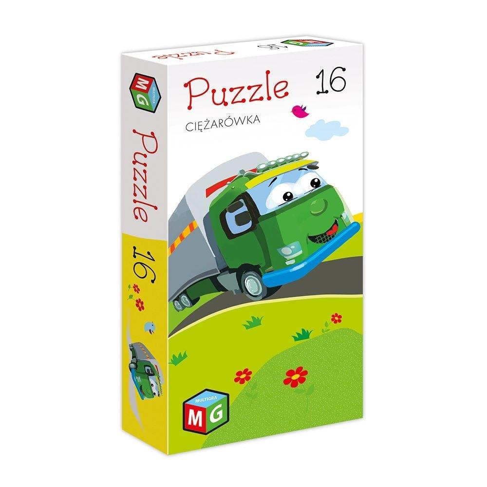 puzzle 16 elementów. Ciężarówka — 3