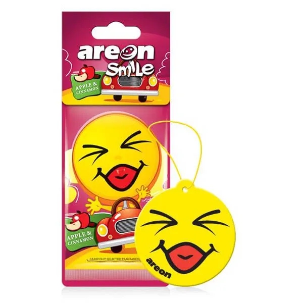 Areon Smile zapach samochodowy Jabłko & Cynamon