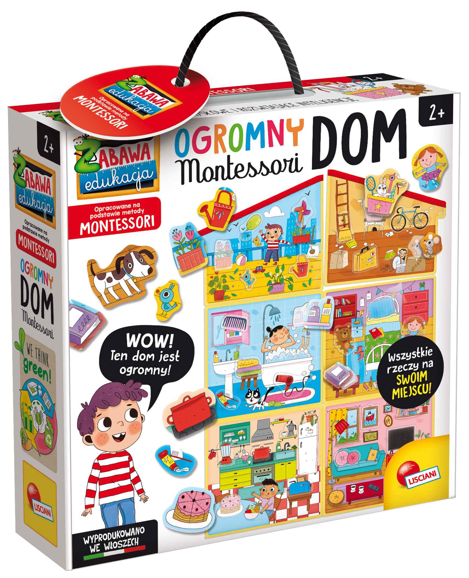 LISCIANI Montessori Ogromny dom gra 85644
