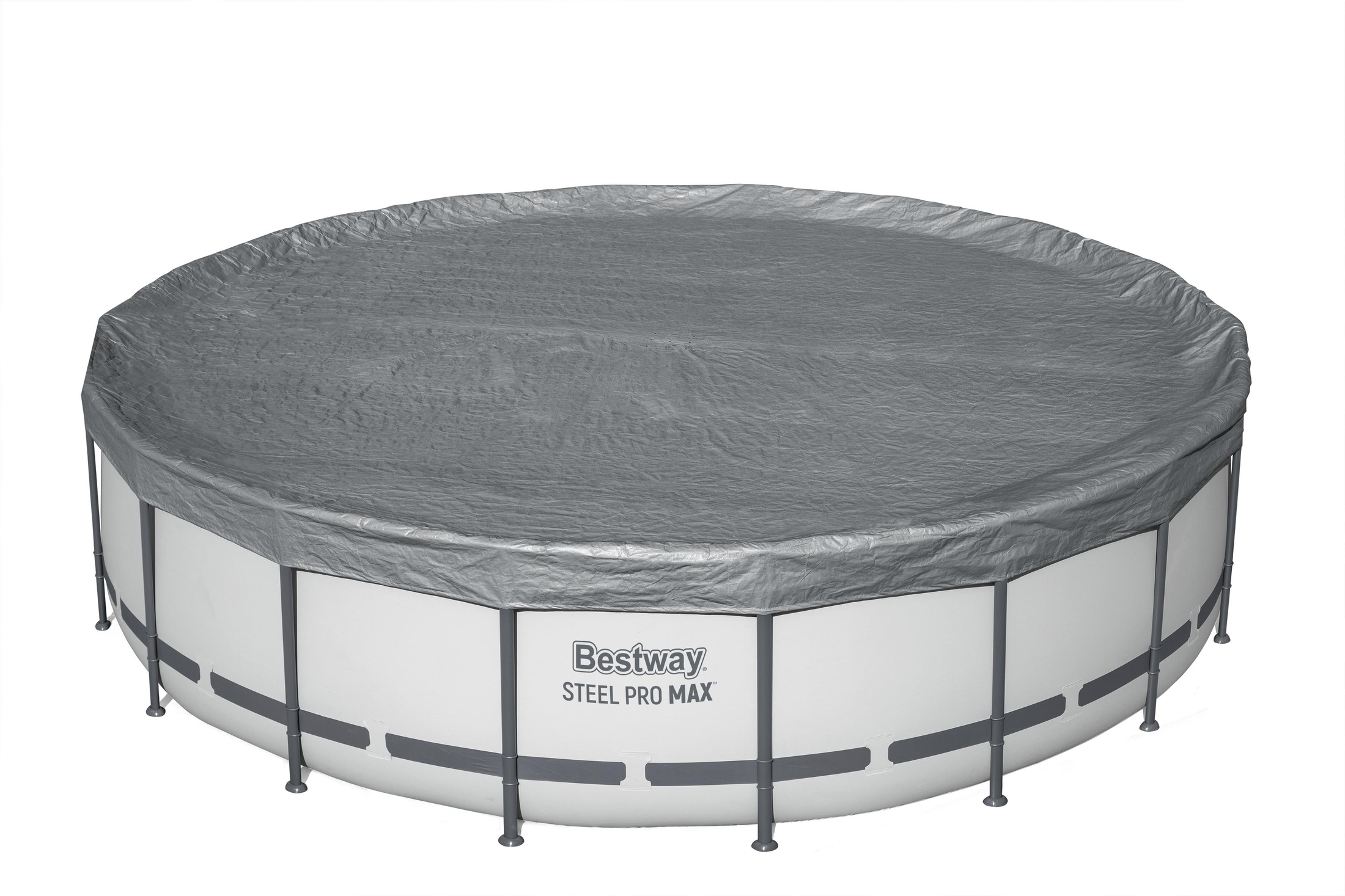 Bestway 58953 Round Premium Pool Cover Krycí Plachta na Bazén Rámový 549 cm
