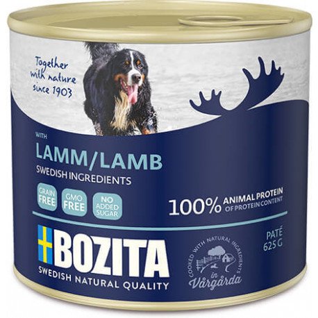 Levně Bozita bezobilné paté jehněčí 625g