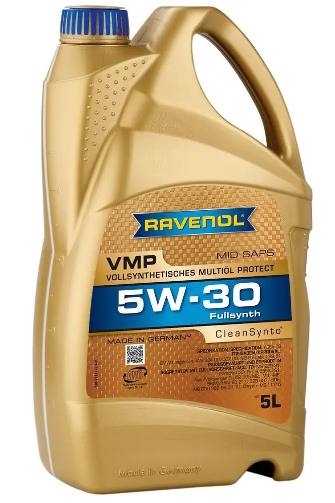 RAVENOL VMP 5W30 CLEANSYNTO 5L A3/B4, C3