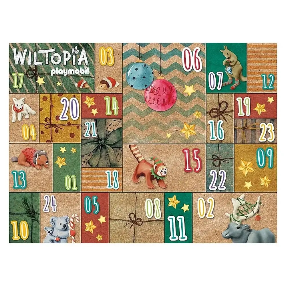 Адвент-календарь Playmobil Wiltopia 71006, путешествие по миру животных, 110 деталей, от 4 лет — фото 2