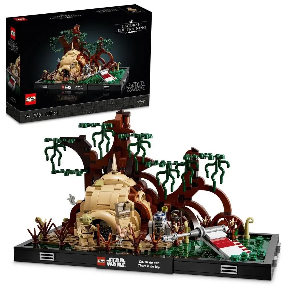 Sada Lego Star Wars 75330 – Diorama: Školení Jedi Na Dagobah