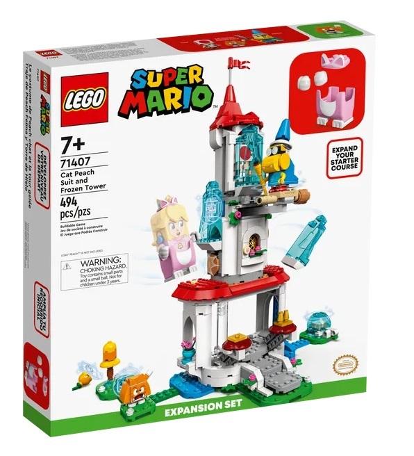 LEGO Super Mario 71407 Cat Peach a ledová věž - rozšiřující sada