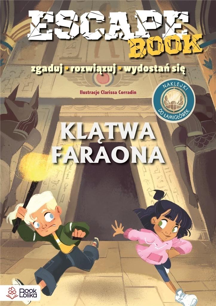

Escape Books. Klątwa faraona. Zgaduj, rozwiązuj...