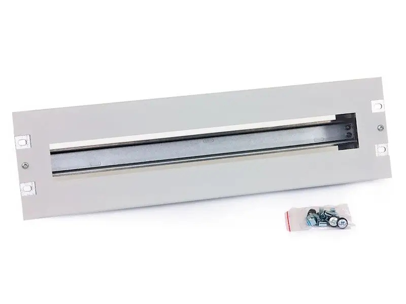 Triton 19" jističová lišta 3U rozebíratelná, Din, šedá