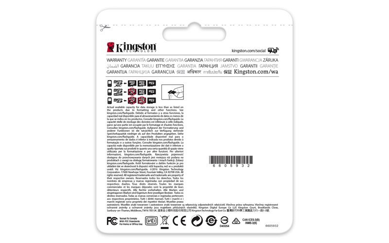Kingston 16GB microSDHC Industrial C10 A1 pSLC Card + SD Adapter — 9