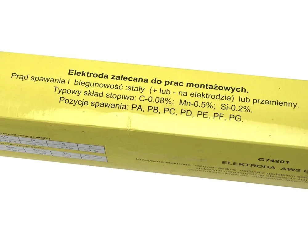elektrody spawalnicze 3,25mm/5kg G74201 — 6