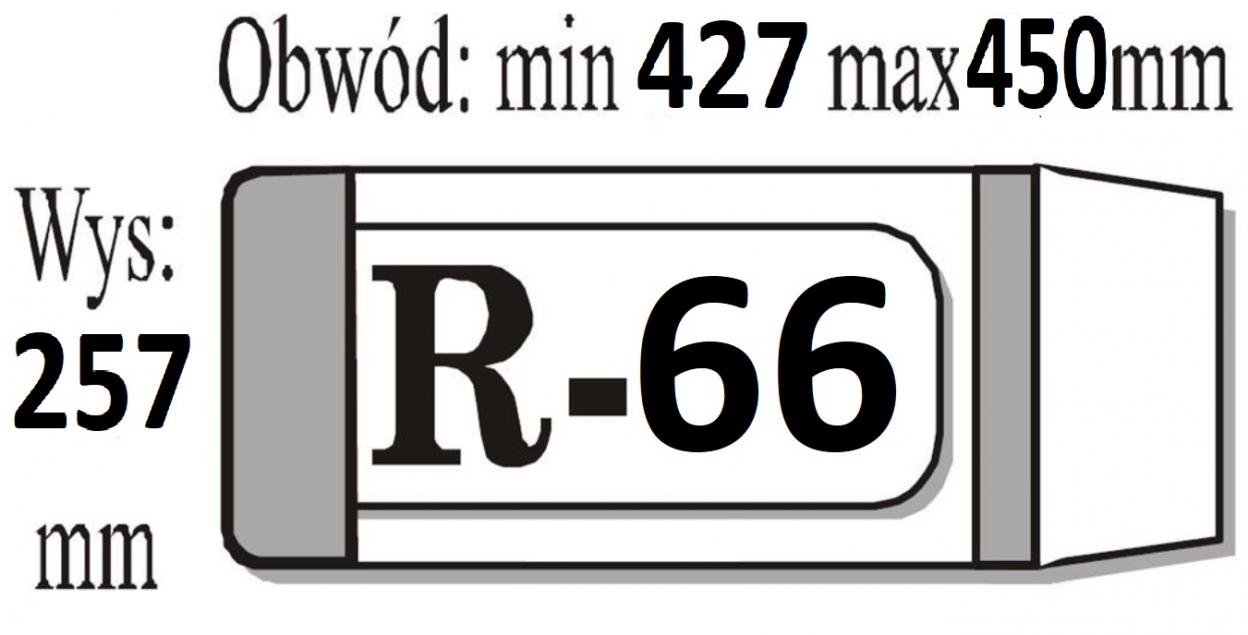 IKS Okładka książkowa regulowana R66 25,7x45cm 1szt EAN (GTIN) 5904314001348
