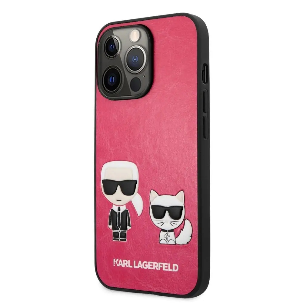 Etui Karl Lagerfeld Ikonik Karl&Choupette na iPhone 13 Pro iPhone 13 Karl