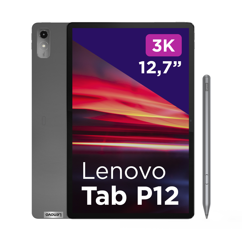 Tablet Lenovo Tab P12 12,7" 8/128 Gb szary +rysik |fv