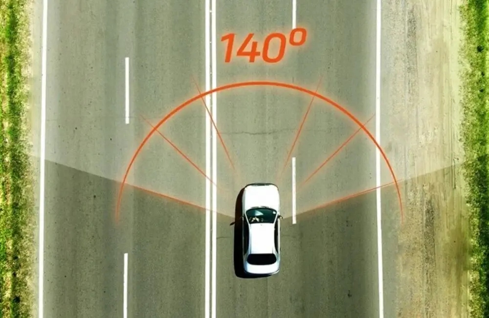 WIDEOREJESTRATOR MIO MIUVE KAMERA SAMOCHODOWA Kąt widzenia 140°