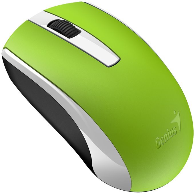 Genius ECO-8100/1600 dpi/ ładowalny/ bezprzewodowy/ zielony