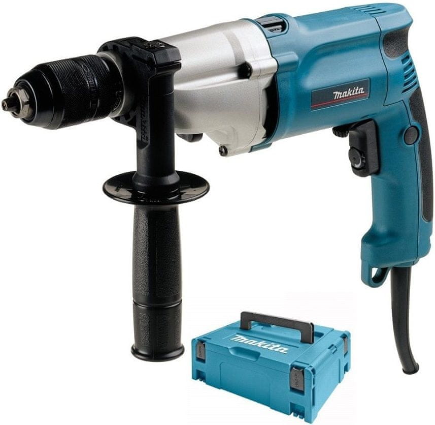 Makita Příklepová Vrtačka 720W 2-RYCHLOSTNÍ Kufr Makpac HP2051H
