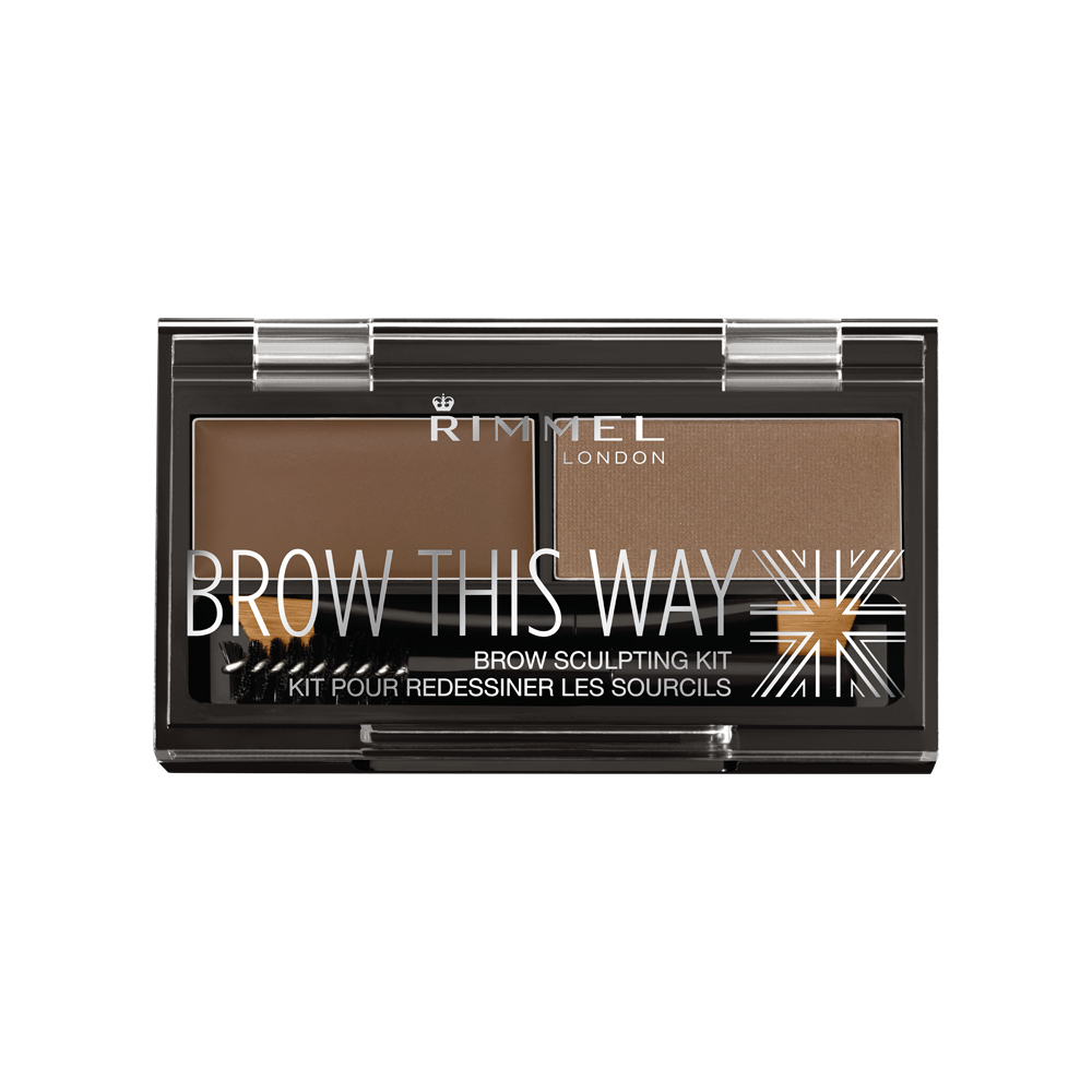 

Rimmel Brow This zestaw do konturowania brwi 002