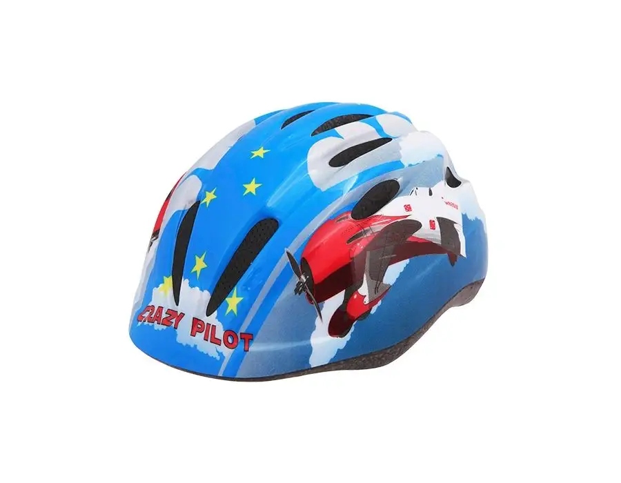 Dětská cyklistická přilba modrá – 80079 Xs/s (48-52cm)