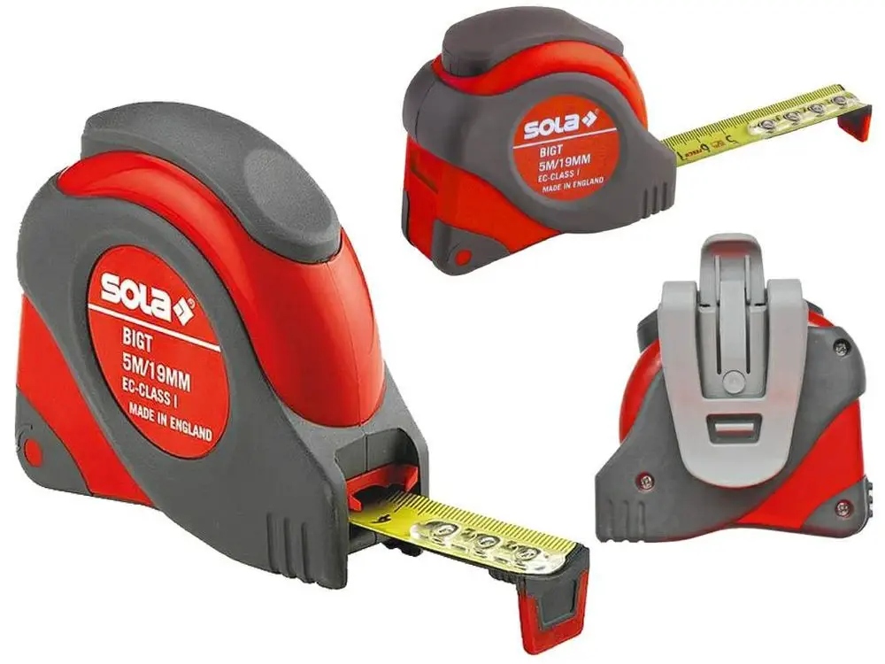 Miara Zwijana Metrówka 19 mm 5 m Sola Bigt 50021301 Taśma Miernicza