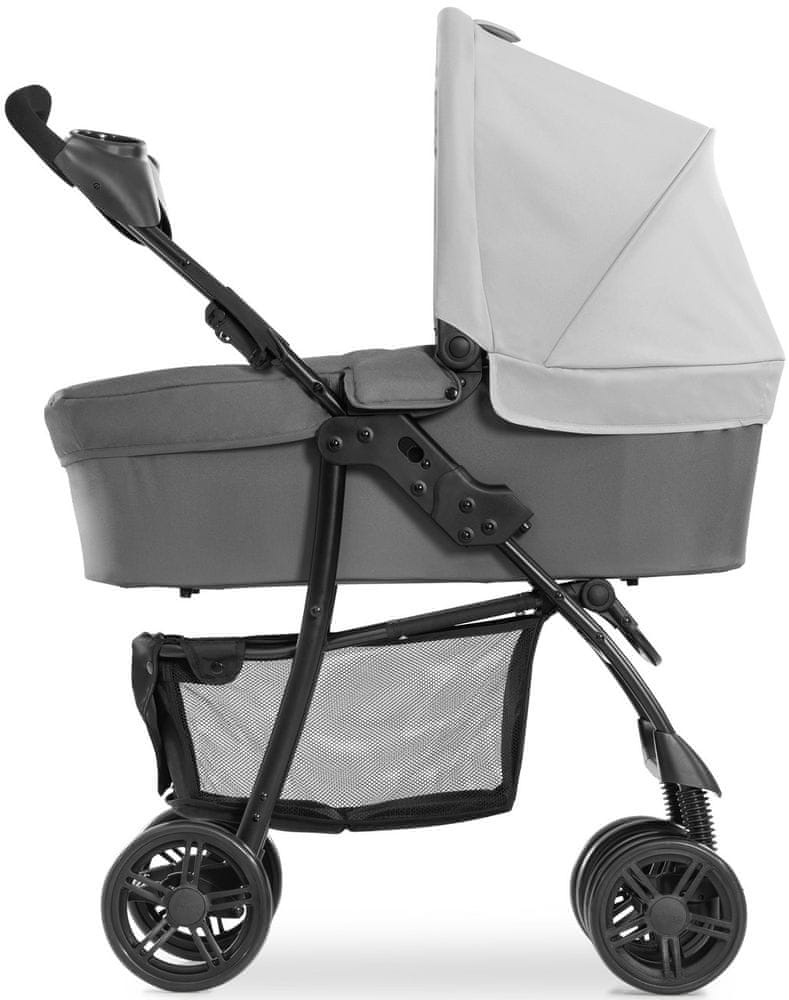 Lekki zwrotny Wózek Hauck Shopper Trioset gondola spacerówka fotelik 3w1