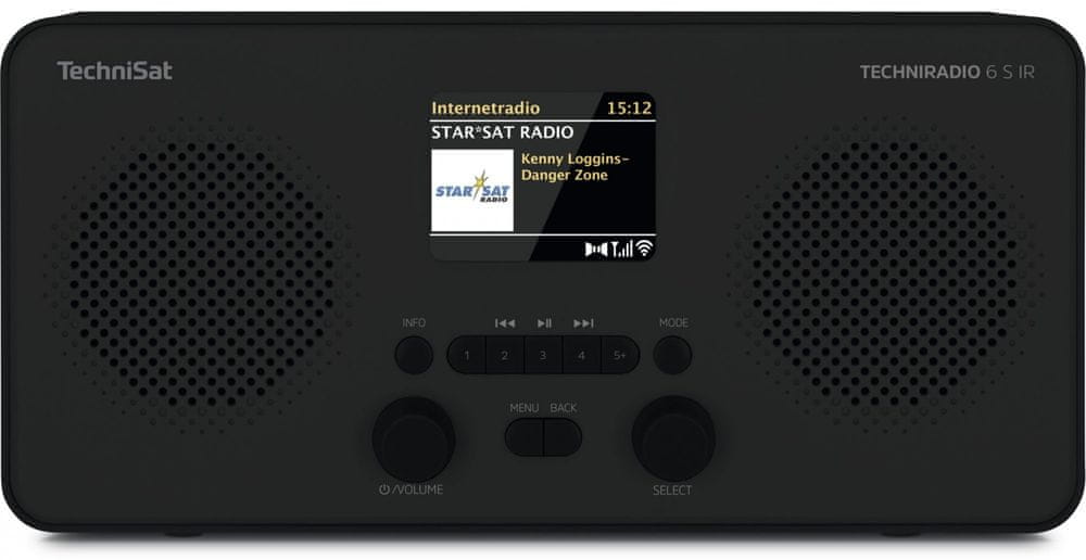 Radio sieciowo-bateryjne DAB+, FM, internetowe TechniSat TECHNIRADIO 6 S IR Model TECHNIRADIO 6 S IR