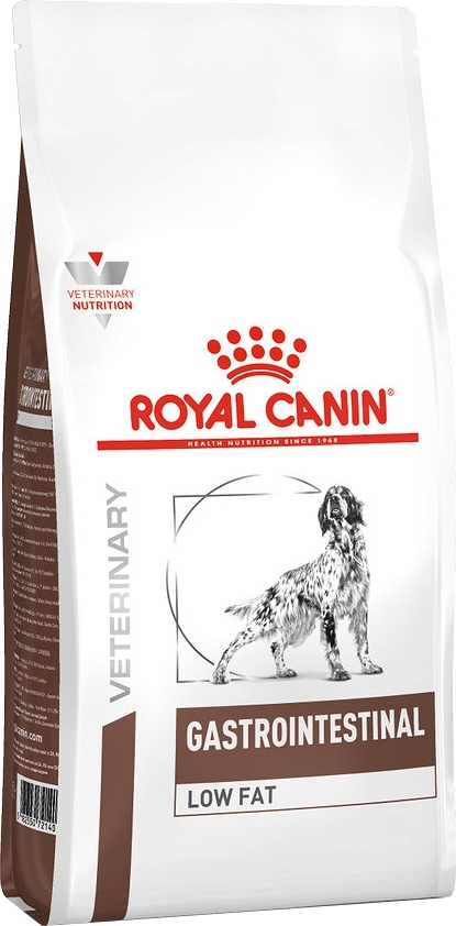 Levně Royal Canin Veterinary Canine Gastrointestinal Low Fat suché krmivo pro psy 12 kg