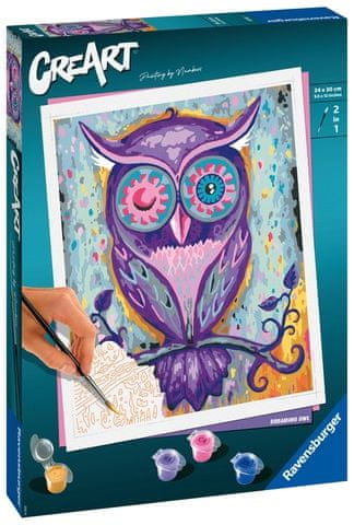 Ravensburger CreArt Spící sova
